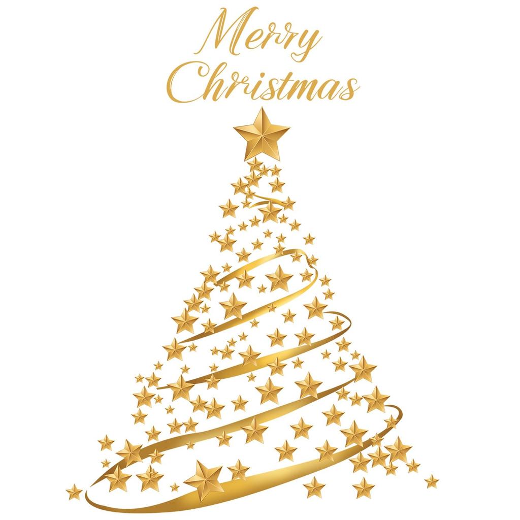 Christmas Stickers Shopping Mall Window Stickers Children's Room Stickers Wall Stickers Set Christmas Decoration\15.7in
