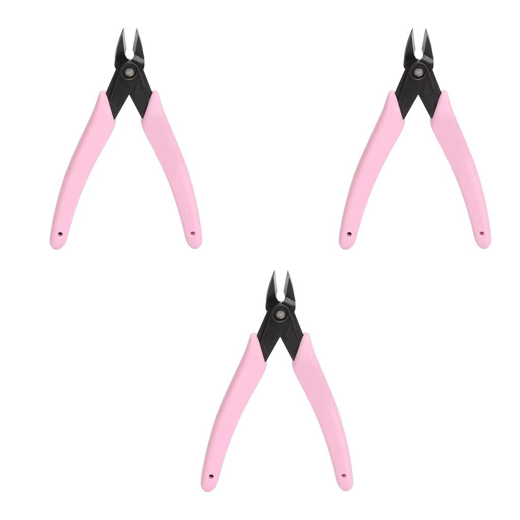 3pcs Stainless Steel Cuticle Cutter Automatic Anti Slip Rhinestone Remover Cuticle Nippers Trimmer