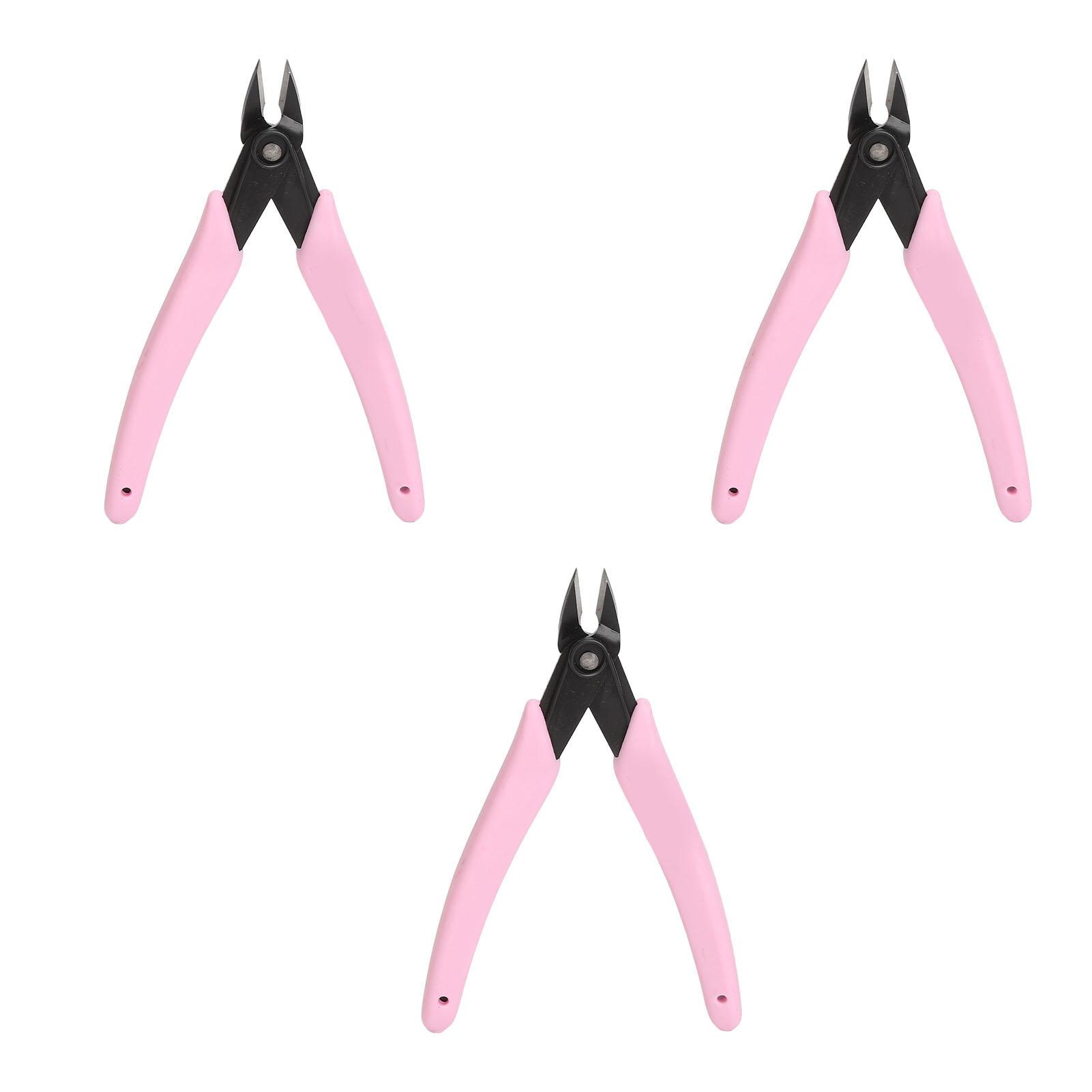 3pcs Stainless Steel Cuticle Cutter Automatic   Anti Slip Rhinestone Remover Cuticle Nippers Trimmer