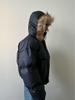 MADEEXTREME Zuo Shan Diao Winter Parka with Detachable Hood and Faux Fur Collar
