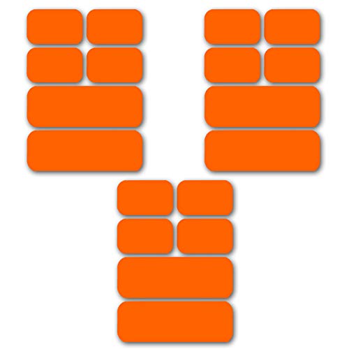 

[Неоригинальные гелевые подушечки EMS, набор из 18 штук, сделано в Японии] Поддержка мышц живота, совместимые, высокая проводимость