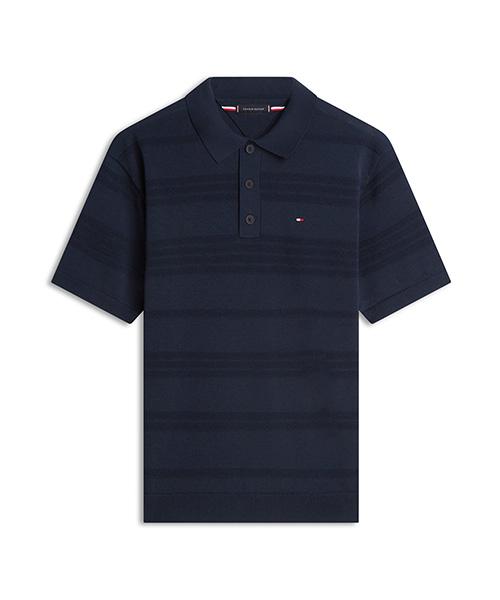 TOMMY HILFIGER Cotton Blend Polo Shirt (T12G1Kpn260Mt2Dw5)
