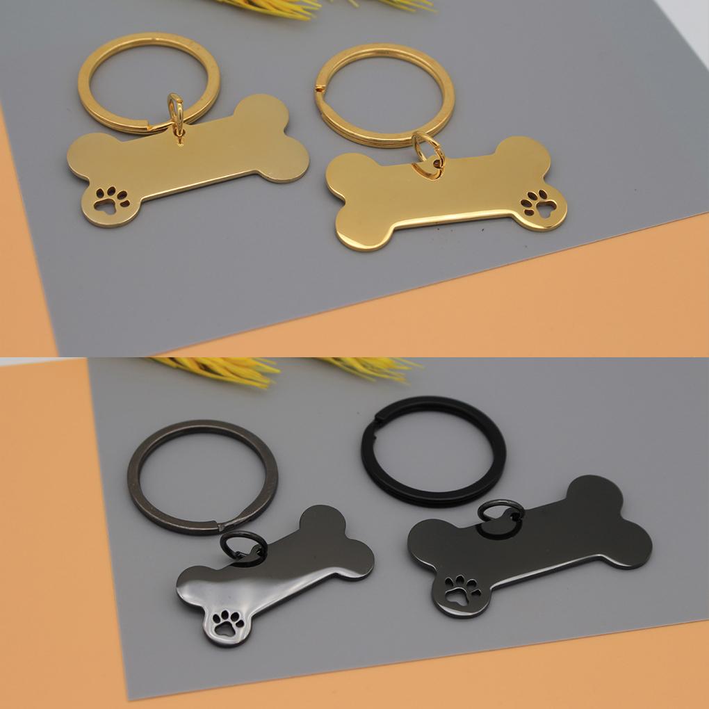 Personalisierte Hundemarken Kleine Halsbänder Anhänger Gravur Dekorative Namensschilder Katzen Haustiere Haushaltsbedarf Zubehör