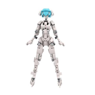M Building Block Compatible With Lego, Ornaments, Bunnies, Mech Girls, Mech Warriors, Girl Robots, Model Puzzles