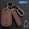 For Chevrolet Malibu Blazer Traverse Seeker Onix Equino Volt Bolt Trax Orlando Cruze Spark Sonic Camaro Leather Car Key Case Cover