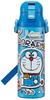 Skater Kids' Stainless Steel Water Bottle, 2-Way Design, 580ml (Direct Drinking), 570ml (Cup Drinking), Doraemon Sticker, Lightweight, Insulated, and