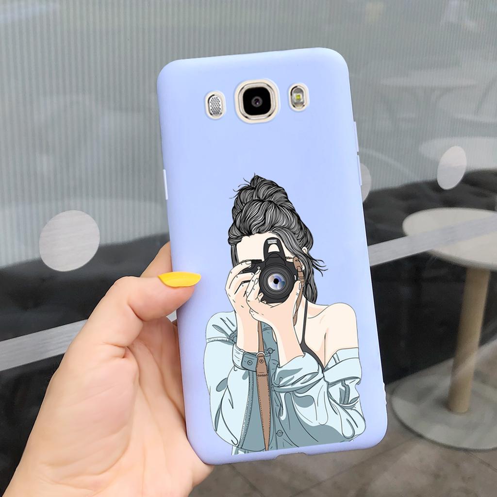 Lovely Phone Case For Samsung Galaxy J7 2016 Case Silicone Candy Cover Bumper For Samsung J7 2016 J710 J710H SM-J710F Soft Cases