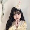 Cute Bow Pompom Birthday Hat Hair Clips Sweet Girl Headwear Party Hair Accessories Kids Photography Props