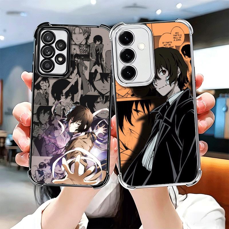 Bungo Stray Dogs Manga Plating Phone Case For Samsung A17 A07 A37 A57 A16 A56 A15 A55 A14 A54 A13 A53 A26 A36 A25 A35 A24 A34 A2