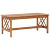 Day and Night - Day and Night Solid Acacia Wood Coffee Table 102x50x43 Cm