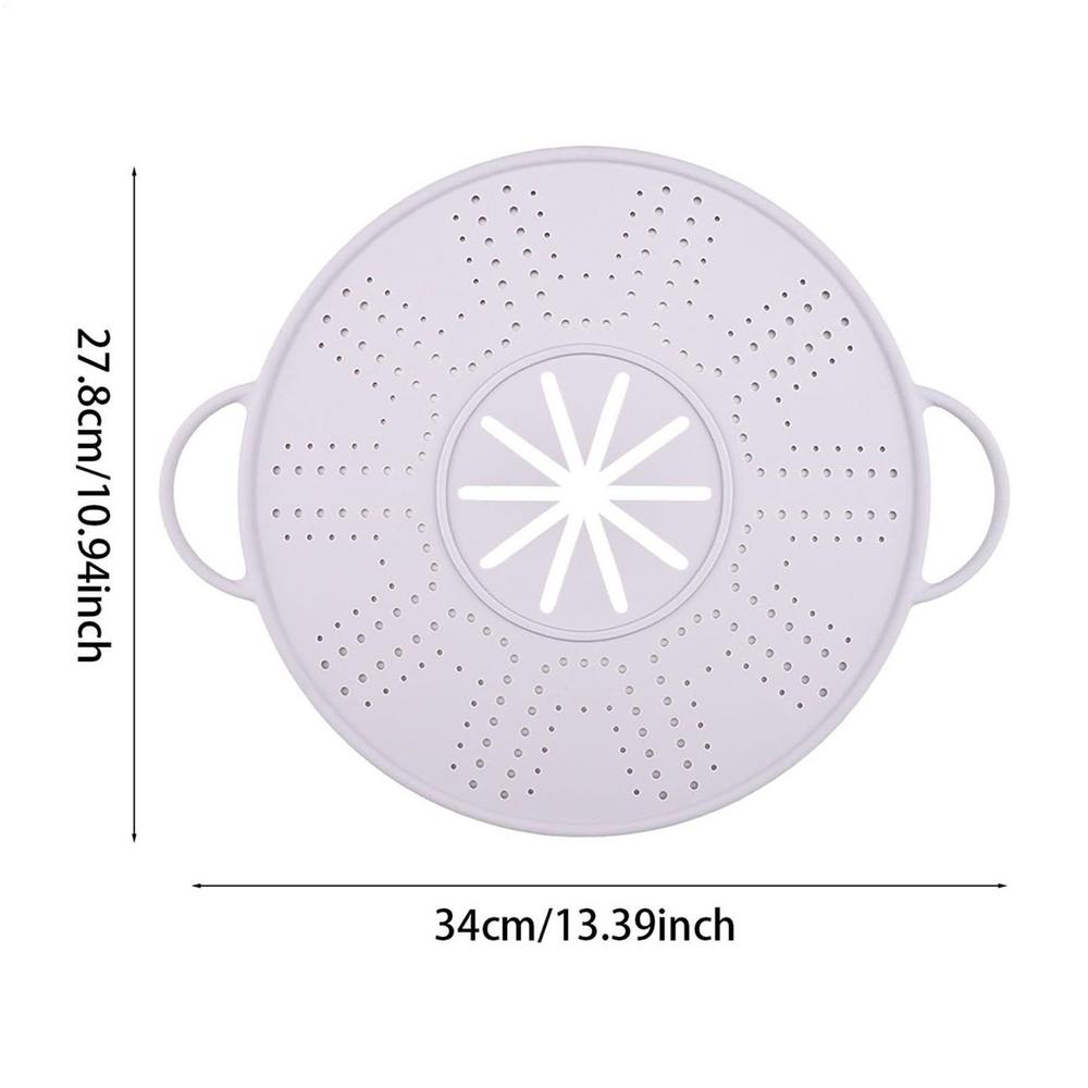 Splash Guard For Frying Pan Foldable Splash Guard Dishwasher Non-Stick Oil Splatter Guard Multi-Use Splatter Screen Kitchen tool