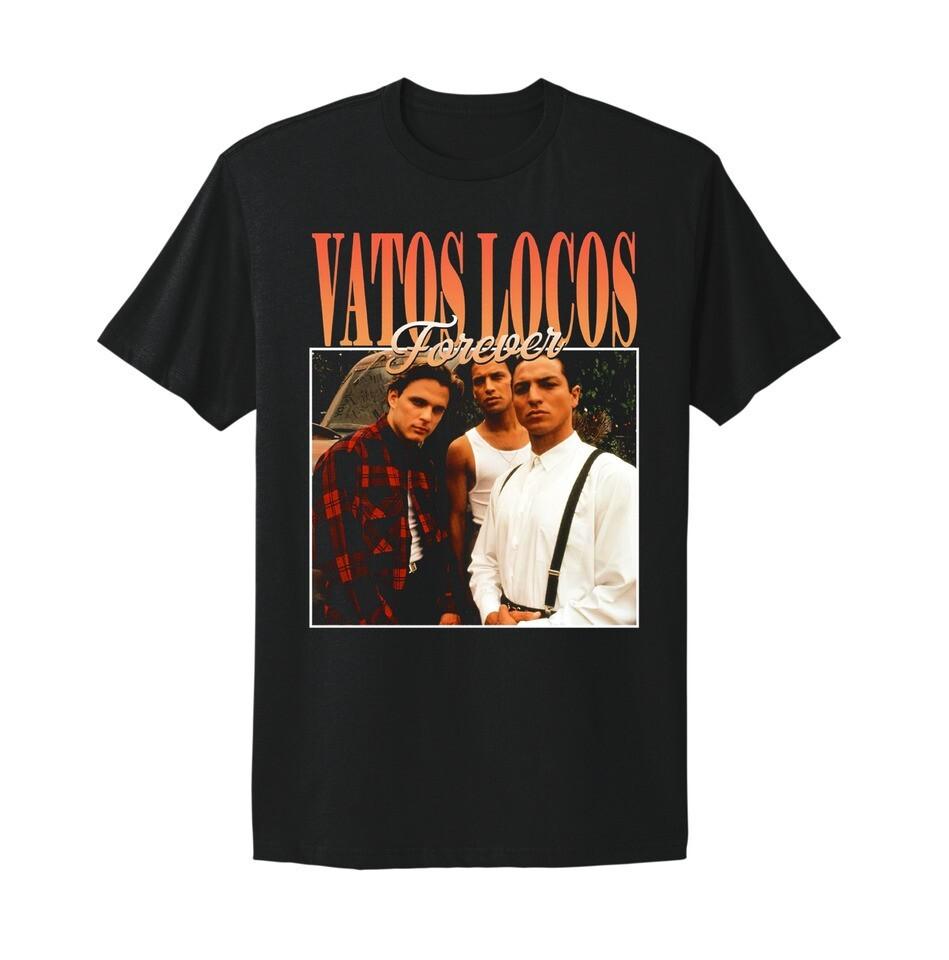 26 Blood In Blood Out T-Shirt Vatos Locos Forever Black T-Shirt Unisex T-Shirt M