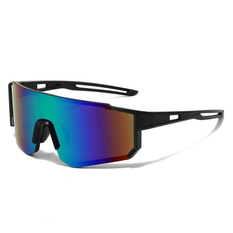 2 Stück Neue Brille Outdoor-Sportarten Radfahren Sonnenbrille Winddicht Großer Rahmen Herren Damen Laufen Fahrradbrille