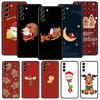 Christmas Santa Claus Phone Case For Samsung Galaxy S24 S23 S22 S20 Ultra S21 FE 5G S10 S9 Plus S10E Soft Silicone Cover