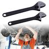 Large Opening Adjustable Spanner Monkey Wrench Adjustable Angle Slide Wrench 8/10/12inch Household Tool