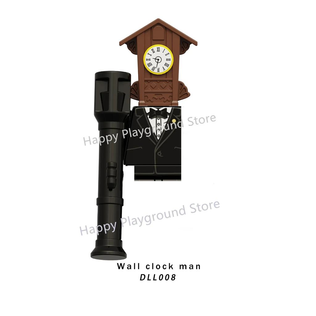 Skibidi Toilet Man Anime Cartoon Bricks Dolls Cameraman Speakerman TV Man Mini Action Bricks Toy Figures Building Blocks