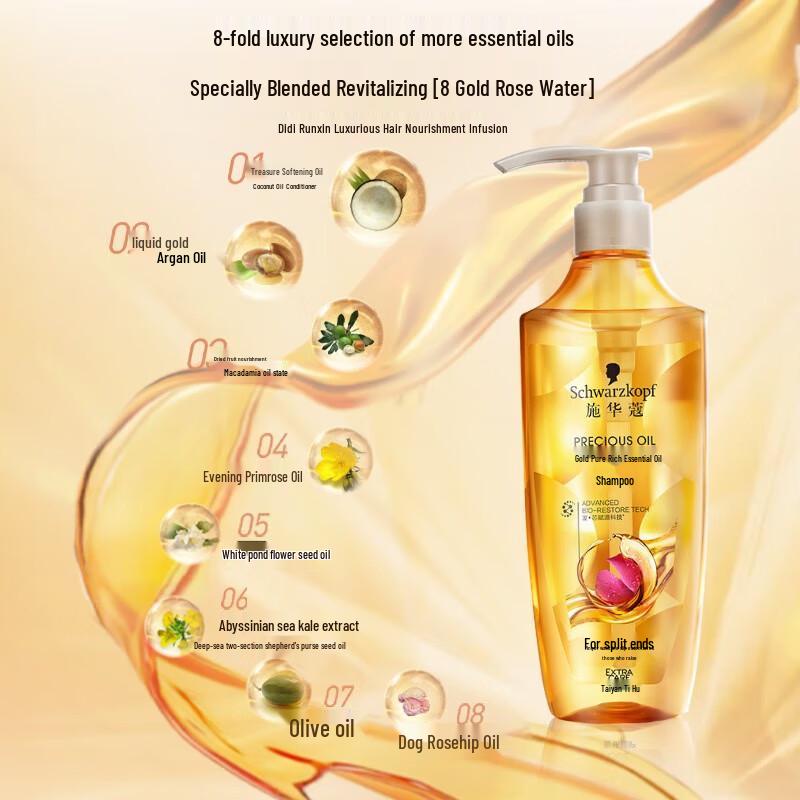 Schwarzkopf Gold Pure Oil Shine Shampoo