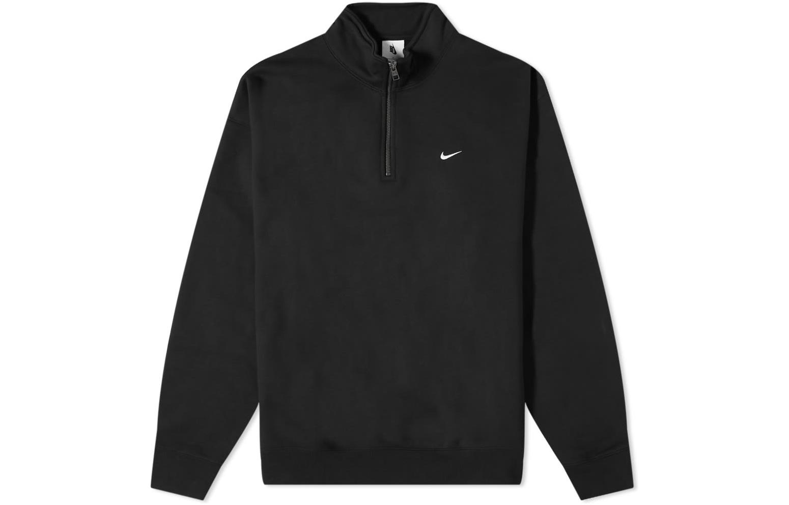 Флисовая кофта Nike Solo с молнией на половину DQ5209-010 XXL