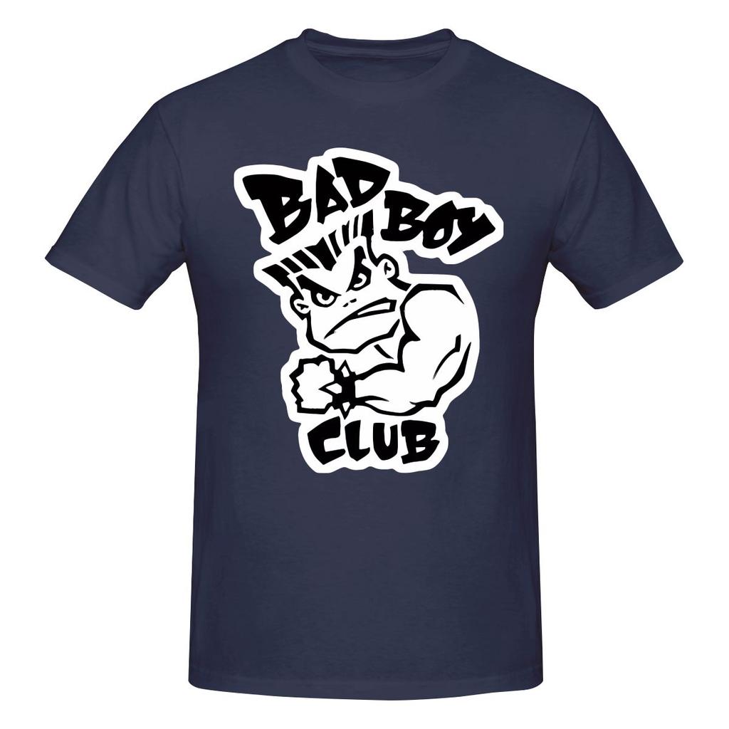 Bad Boy Club Vintage Bmx Logo Basic T-shirt Minimalistische Stijl Rijke Kleur Katoenen T-shirt