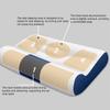 Cervical pillow breathable ergonomic pillow comfortable sleep height adjustable orthopedic cervical pillow suitable for bedroom