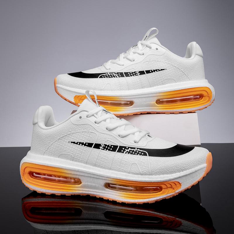 Wipon Men's New Running Casual Jogging Walking Breathable Fashion Comfortable Leisure Lace Up Blade Sneakers Loafers Brand Outdoor Cm