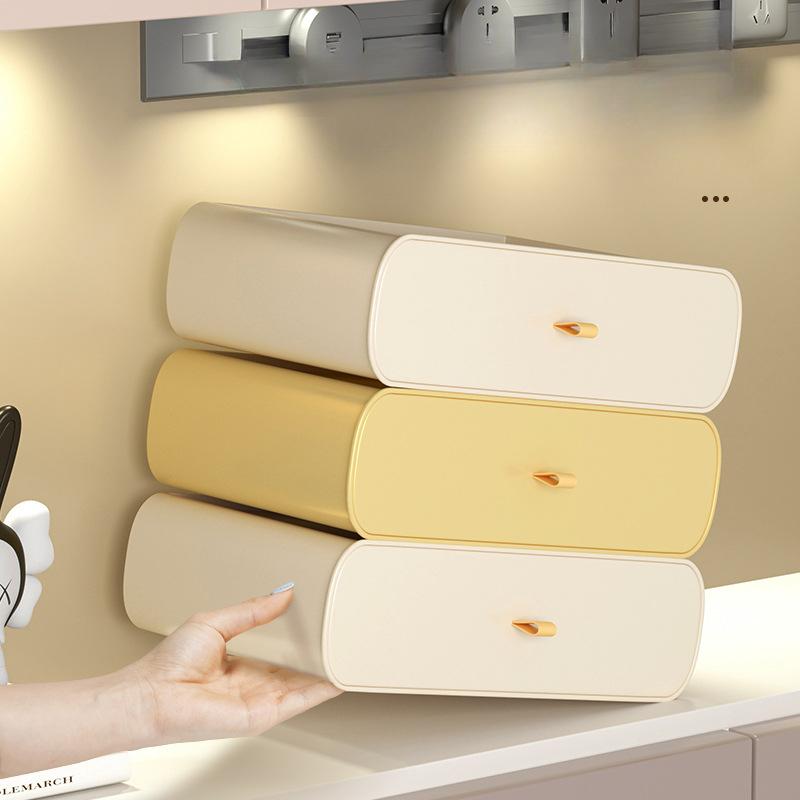 Desktop Storage Box Entrance Decoration Living Room TV Cabinet Drawer Key Mask Multifunctional Storage Box Household Use