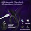 Vibrating Cock Ring Adult Toys Male Remote Control Penis Vibrator with 9 Vibrations for Female Clitoral G-spot Stimulation Sex Toys