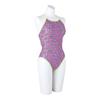 Mizuno EXER SUITS Medium Cut Swimsuit for Competitive Swimming and Training N2MA2766 Size L Women's [Ri Collection] 67 Purple,
