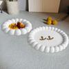 Plate Storage Coaster Mold DIY Cement Nordic Plaster Coaster Round Tray Pottery Mould Home Decor Handicrafts Gift