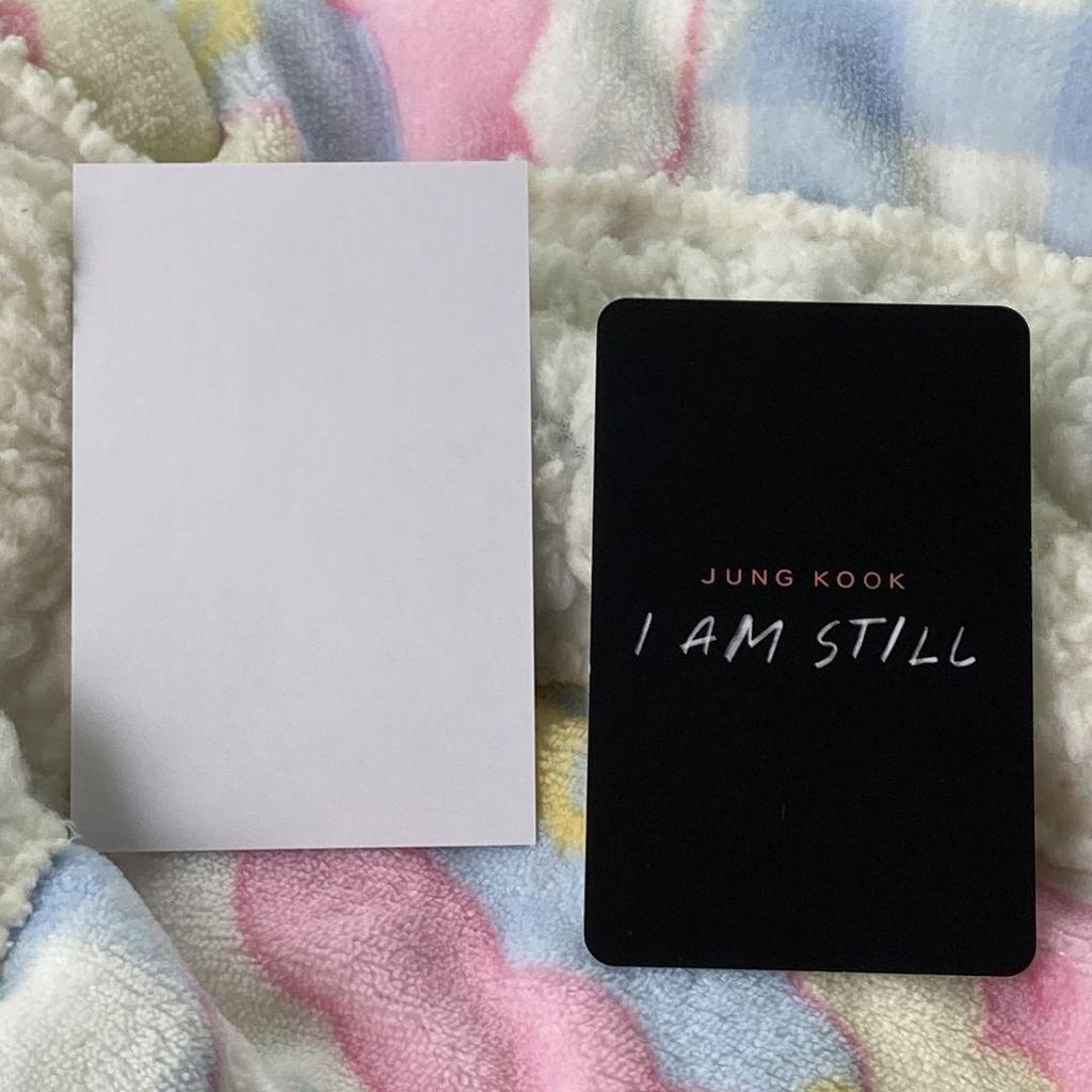 [USED] BTS I AM STILL CGV Jungkook Bonus Random Trading Card