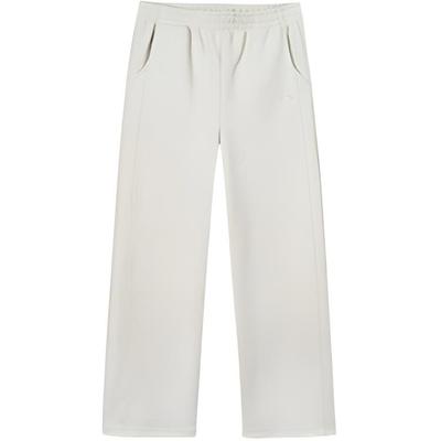 Calça Esportiva Casual Simples de Cor Sólida com Malha Solta Feminina bottoms 962537302-4