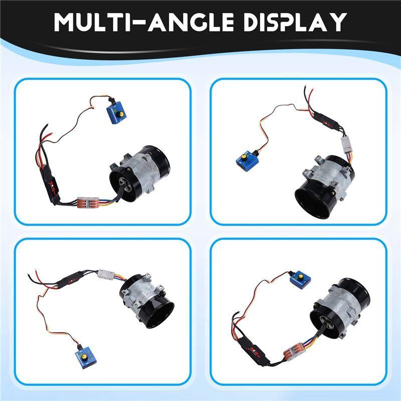 

Turbo Brushless Motor Kit Brushless Motor Turbo Air Intake Fan Electric Turbocharger
