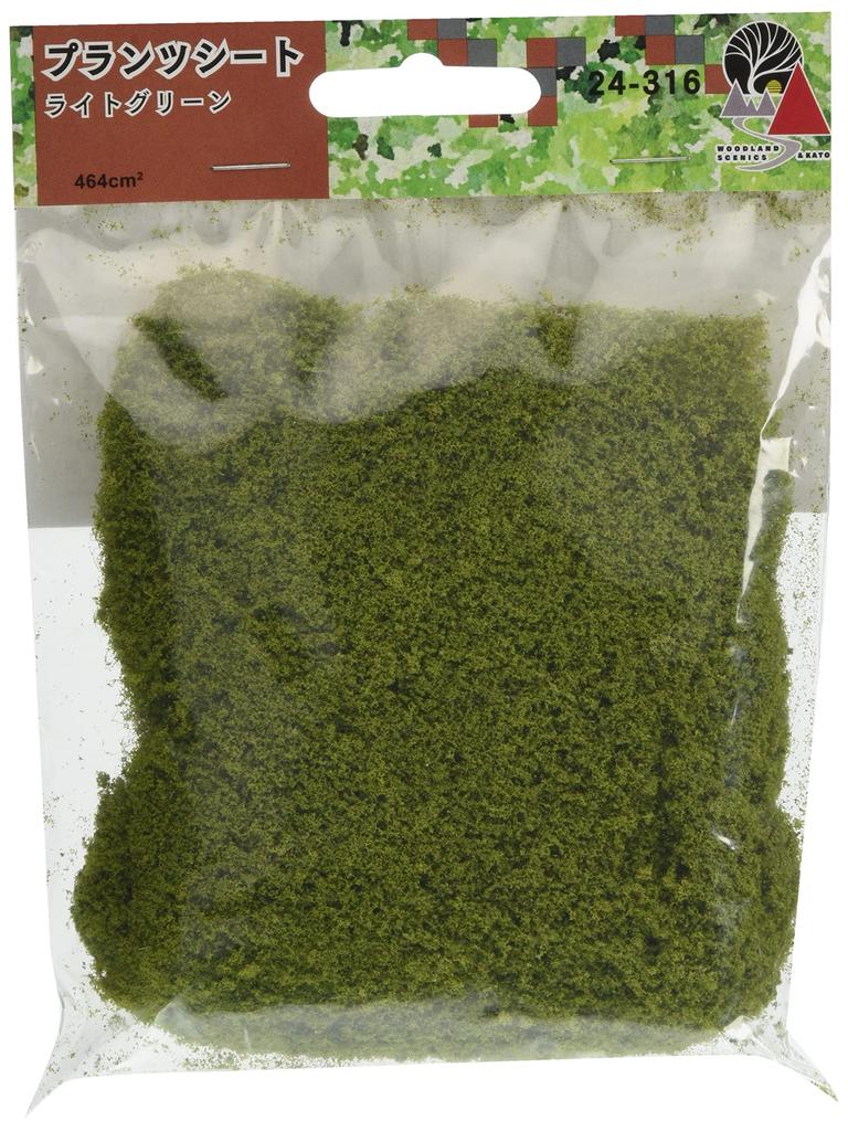 KATO Diorama Supplies Plant Sheet Light Green Railway Model Supplies 24-316
