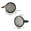 2 Pcs 18LED Car Daytime Running Light Fog Flood Lamp DRL 6500K White