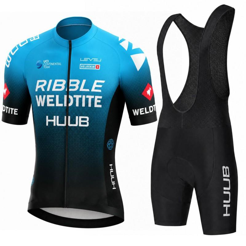 HUUB Team Cycling Jersey Short Sleeve Quick Dry Breathable Bike Shirt Road Mountain Biking Use