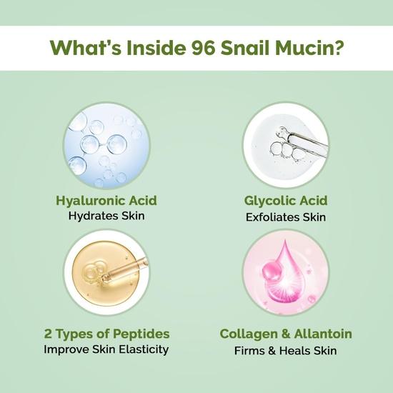 Die Derma Co. Snail Peptide 96 Advanced Moisturizing Cream | 96 Schneckenmucin, Niacinamid, Peptidkomplex & PENTAVITIN | 24 Stunden | Koreanische Creme - 100 g