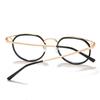 Full Frame Retro Metal Myopic Eyeglass Frame Anti Blue Light Short Sight Eyeglasses Round Women Men Cat Eye Near Sighted Glasses