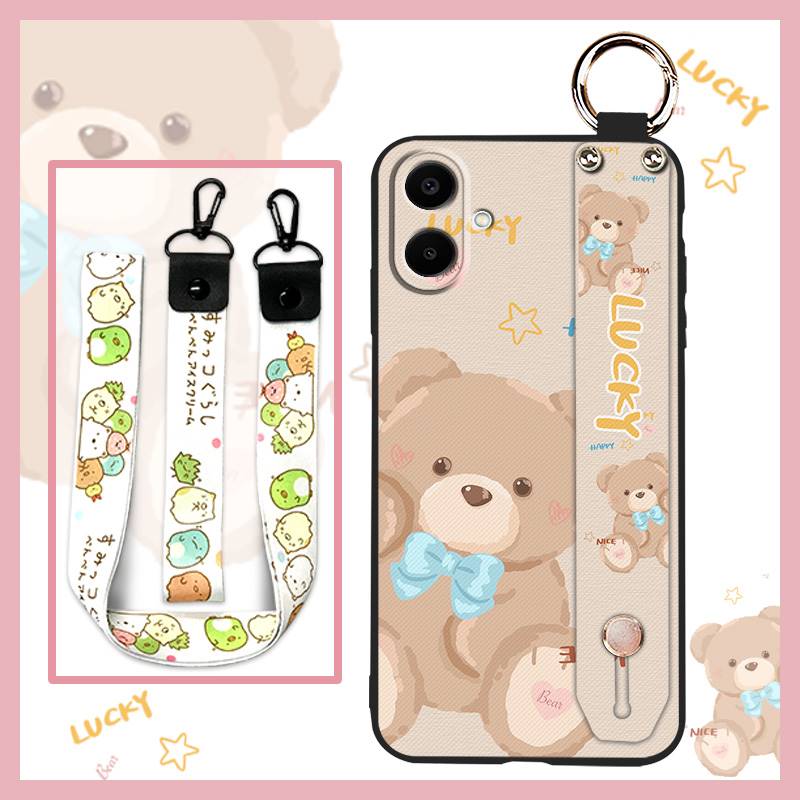 Cute Anti-knock Phone Case For Samsung Galaxy A06/SM-A065F/M Wristband Ring Fashion Design Waterproof Durable Shockproof