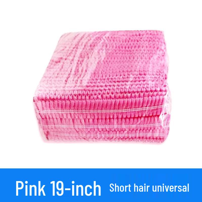 1000 Stück Einweg-Vlies-Küchenhauben - Atmungsaktiv, Staubdicht, Gestreifte Netzhauben