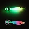 5pcs Artificial Baits Shrimp Lures Baits 5.8cm 3.1g Cuttlefish Hook Lures Glow Squid Jigs Glow Jigs Hook