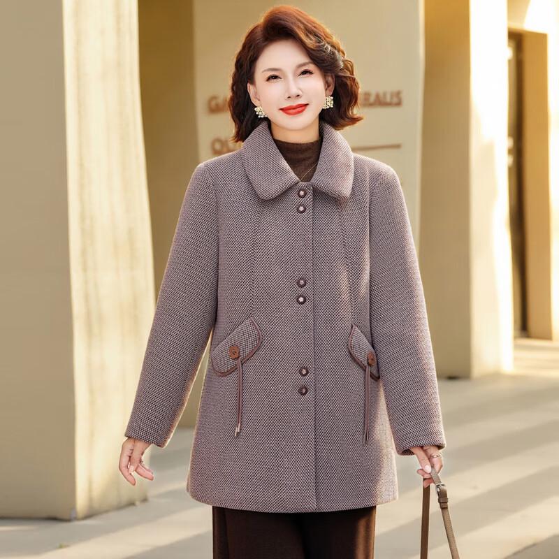 Stylish Plush Thick Wool Coat