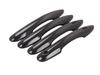 Compatible with 2019 Corolla: ABS Carbon Fiber Outer Door Handle Trim
