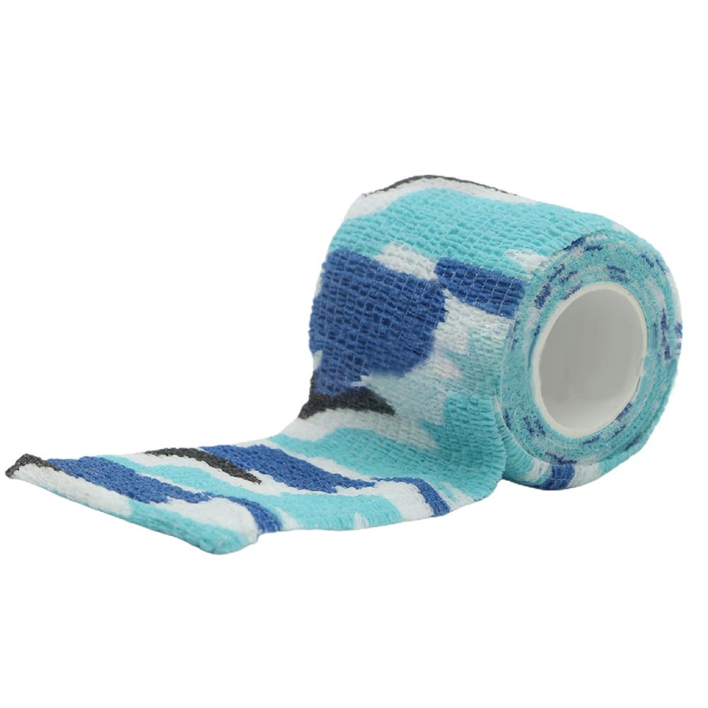 Camouflage Form Reusable Polyester Self Cling Camo Hunting Rifle Fabric Tape Waterproof Wrap Outdoor Camping Auxiliary Tools