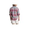 Polo Ralph Lauren SS24 Pointed Collar Plaid Pattern Single-Breasted Long Sleeve Shirt Men Shirts Multicolor MNPOWOV16823326-999