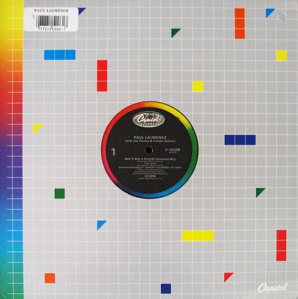 

12inch Record PAUL LAURENCE - She s Not A Sleaze V15206 Capitol Records 1985 US Soul/Funk Used