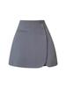 Women's High-Waist A-line Skirt with Irregular Slit and Anti-Exposure Design
