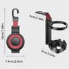 3-In-1 Cup Holder Cell Phone Holder Bag Hook For Car Seat Multifunctional Seat Back Organizer Storage Car Headrest Clip Hook