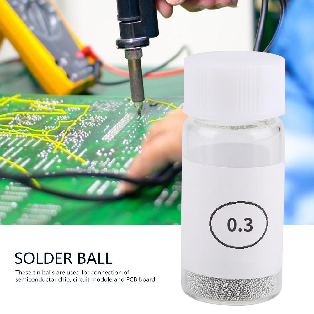 

BGA Solder Ball Reballing Soldering PCB Heat Universal Stencil Balls 0.3mm