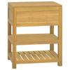 Bathroom Cabinet 60 x 45 x 75 cm Solid Teak Wood