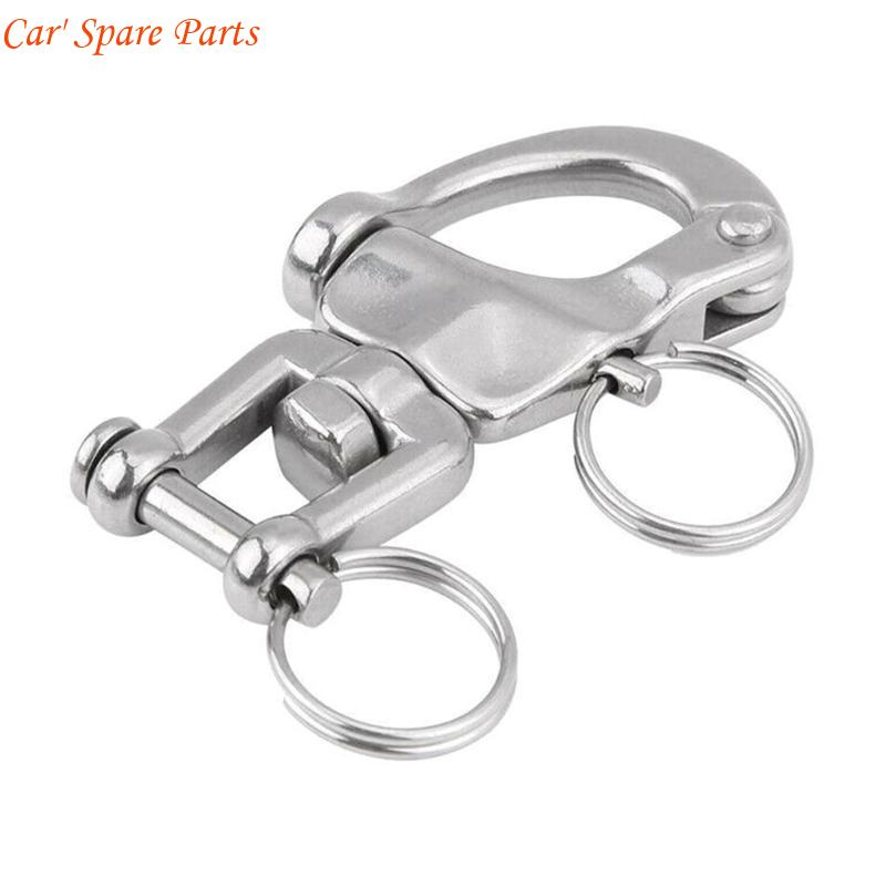 

Y4UA Quick Release Spring Shackle with 360 Degree Rotation Rustresistant Easy To Use Suitable for Flexible Marine Application